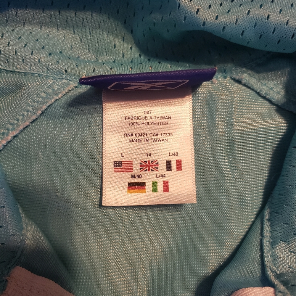 Light blue Reebok Track Jacket - Picture 4 of 6